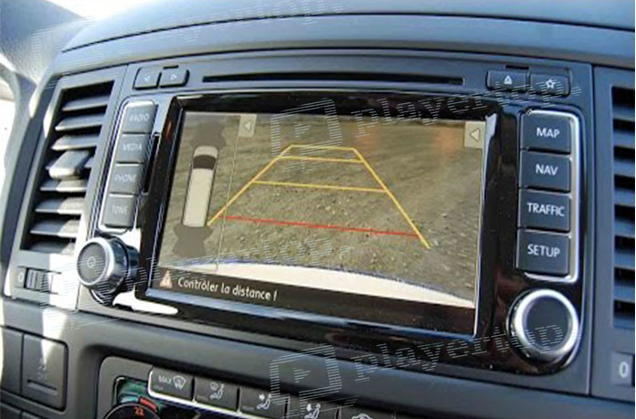 autoradio double DIN camera de recul